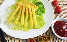學員炸薯條作品